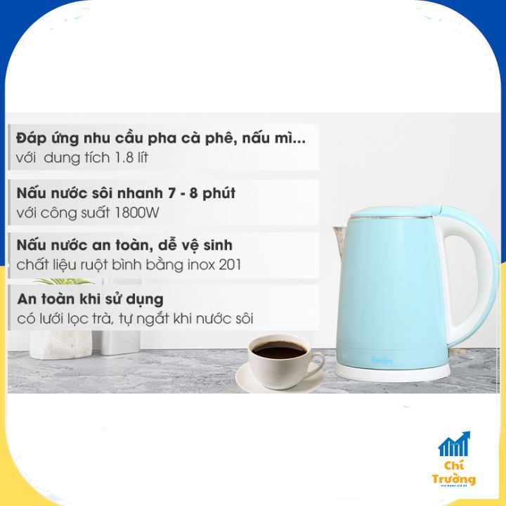[BÌNH SIÊU TỐC]: Delites 1.8 lít ST18DB01