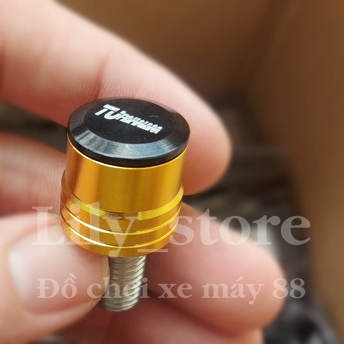 Ốc chân gương xe máy nút bịt chân gương xe