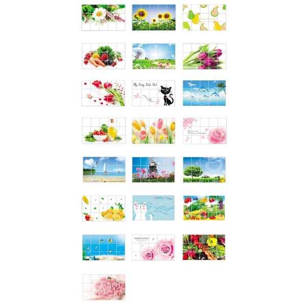 [HCM]Bộ 2 Giấy dán bếp chịu nhiệt loại lớn 60x90cm