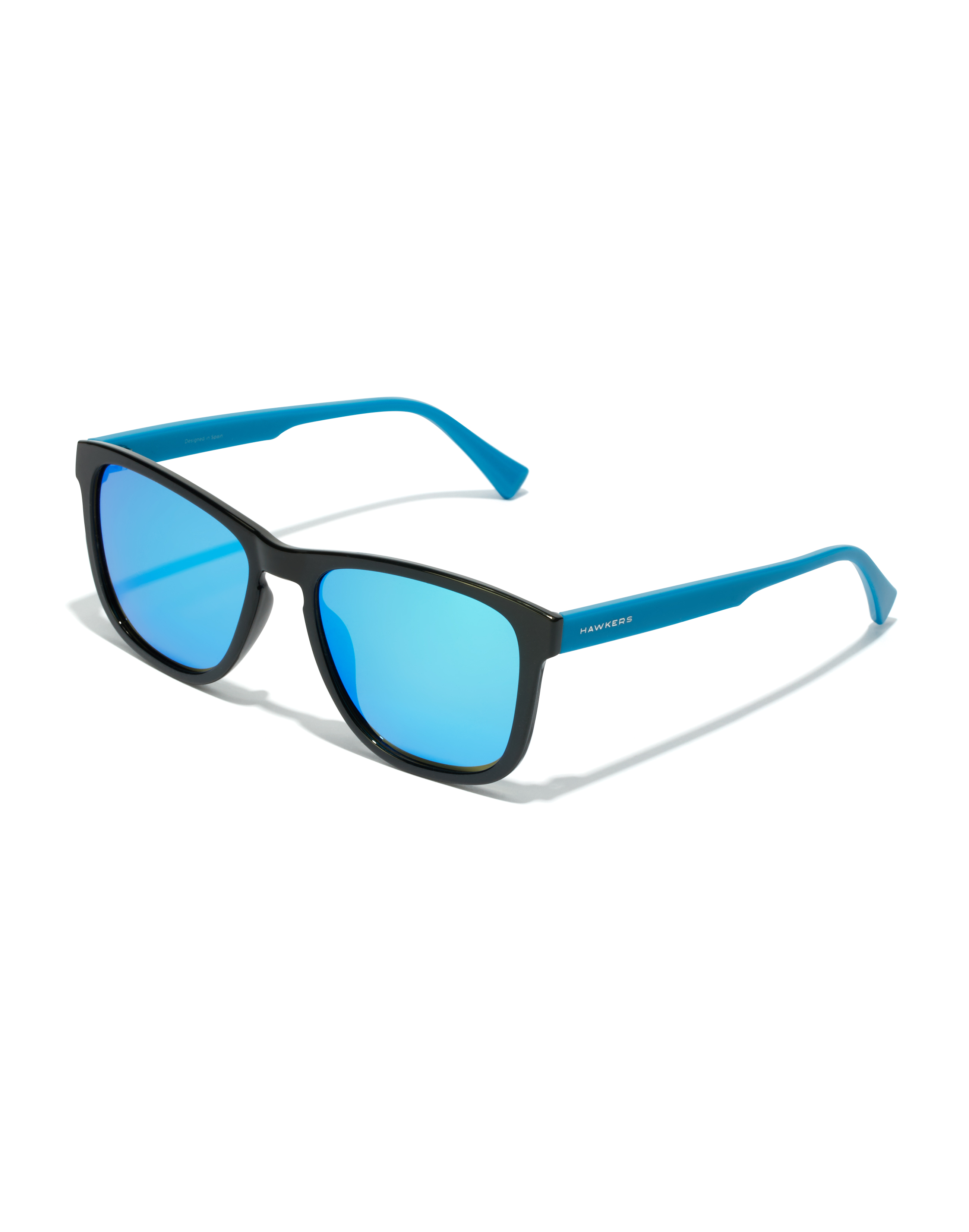 Hawkers ZHANNA POLARIZED BLACK CLEAR BLUE แว่นตากันแดด UV400ผู้ชาย