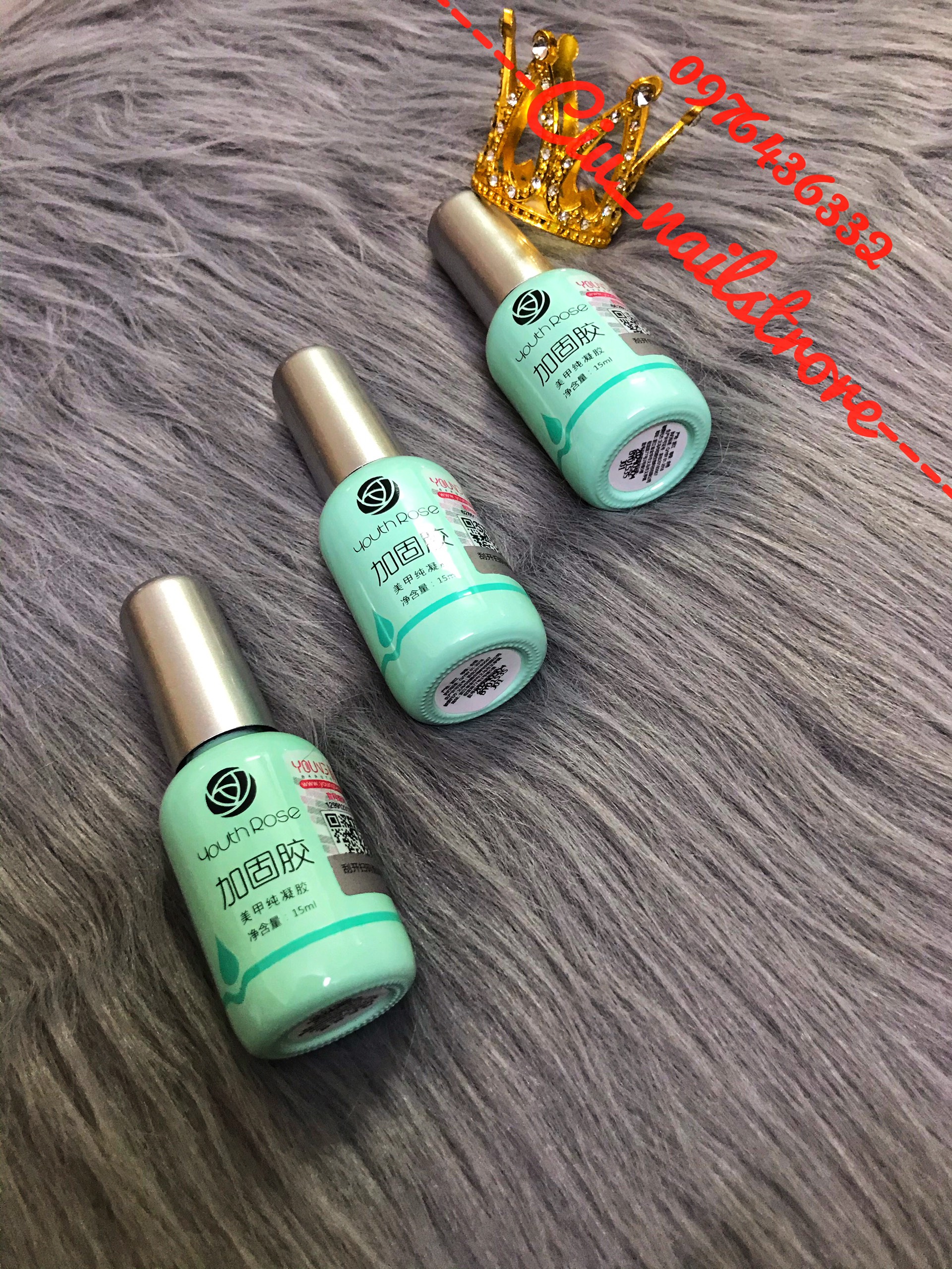 Cứng móng hoa hồng 15ml