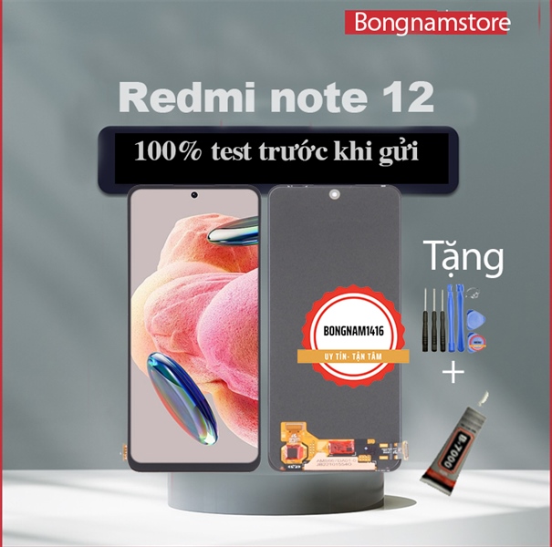 Màn hình xiaomi redmi note 12 / poco x5-5g tặng bộ sửa và keo dán b7000.