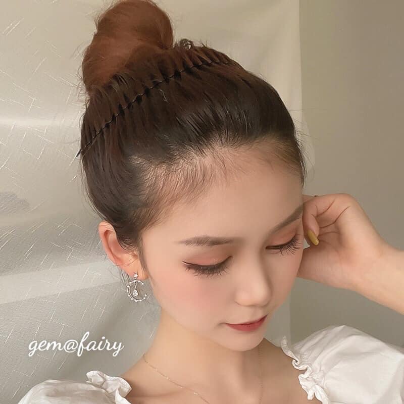 Bờm tóc, xược tóc chống rối tóc dạng lò xo