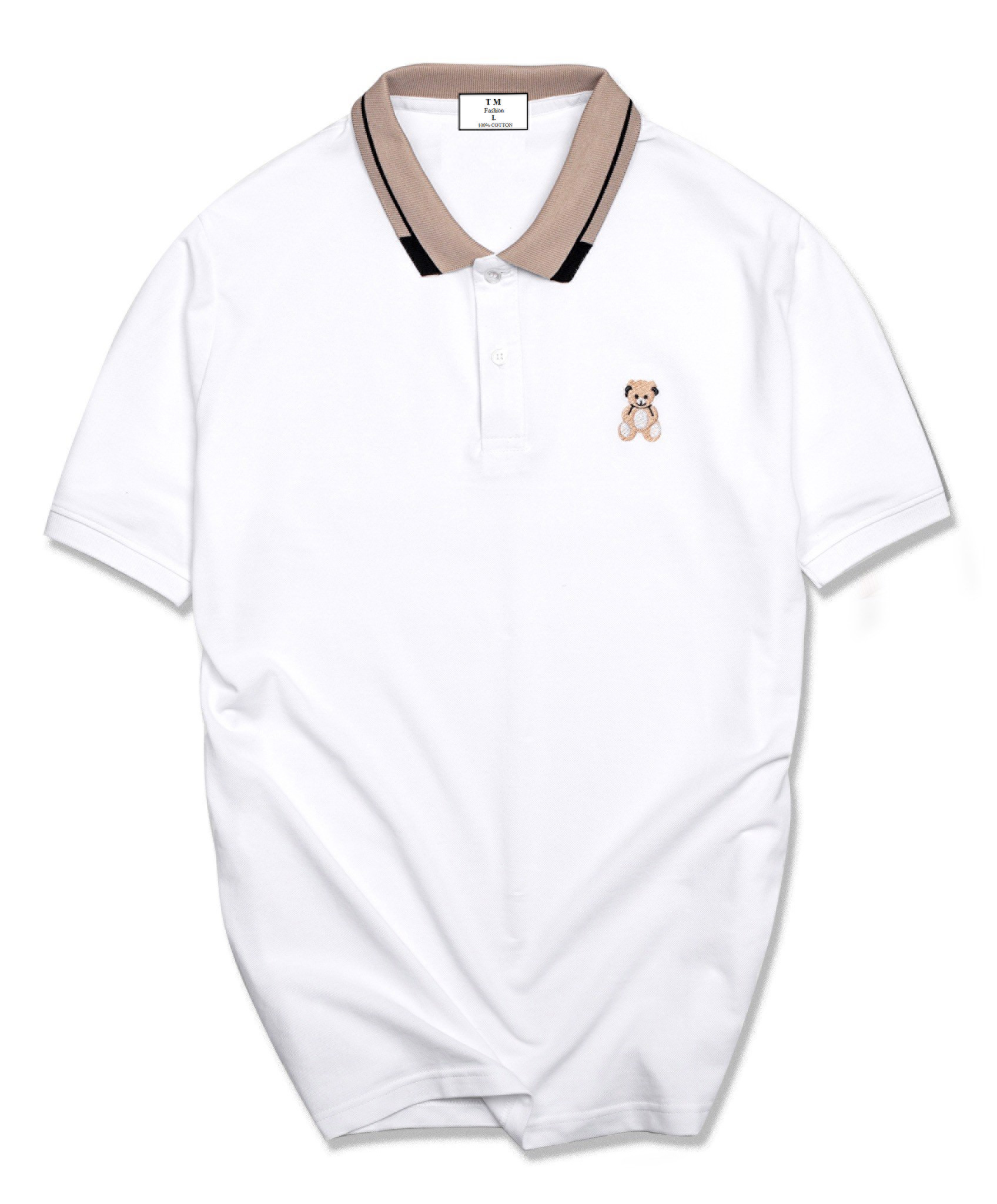 Áo thun ngắn tay có cổ nam chất cotton dày mát LOGO thêu gấu 2 màu trắng và đen, kiểu dáng Hàn Quốc siêu đẹp, áo polo nam full size (45-78kg)… – OEM ,SKU : 292808910_VNAMZ-6538321344 >>>🇻🇳 Top1Vietnam 🛒>>> lazada.vn 🇻🇳🇻🇳🇻🇳🛒🛍🛒