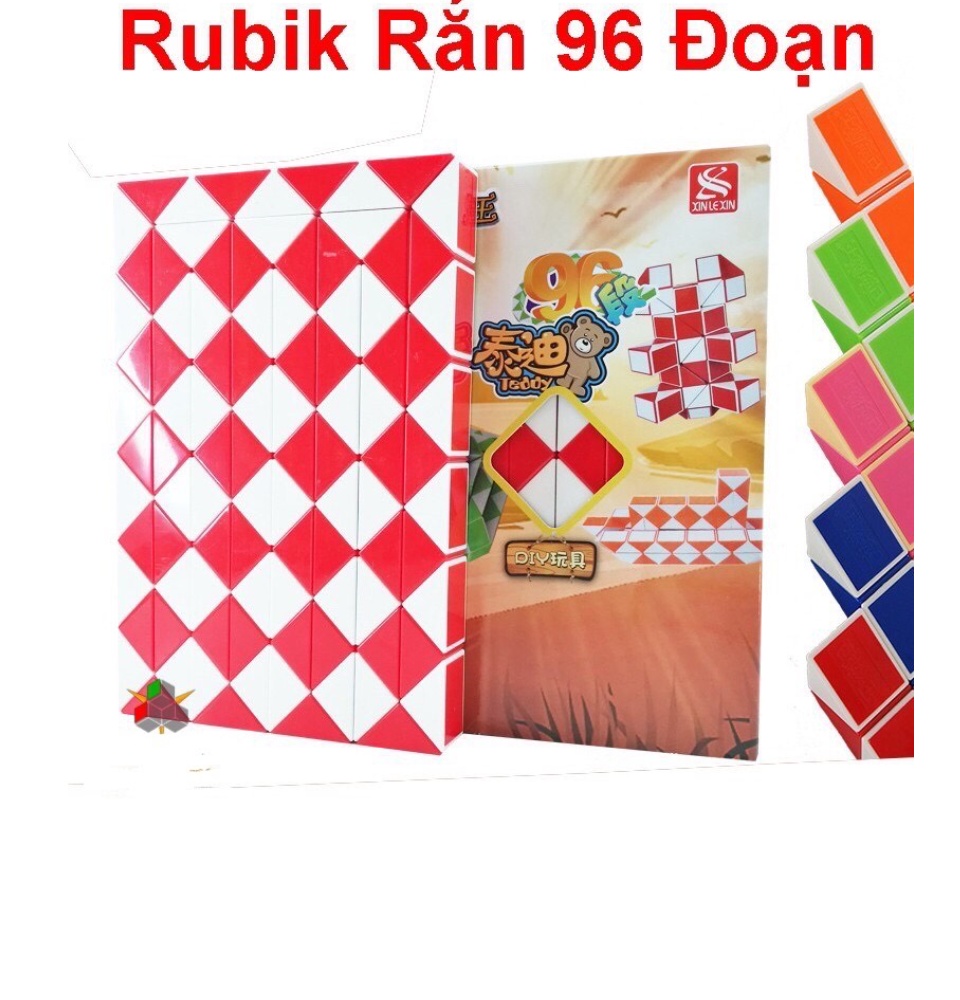 Rubik snake - rubik rắn biến thể 36/72/96/240 đoạn