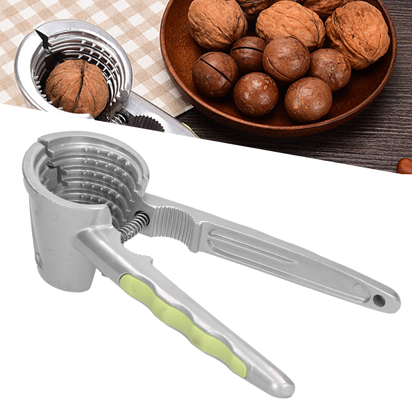 Multifunctional Walnut Cracker With Walnut Needle Durable Nut Opener Plier Kitchen Gadget