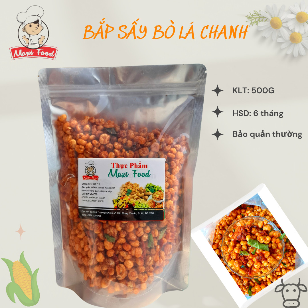 500g bắp rim khô bò maxifood
