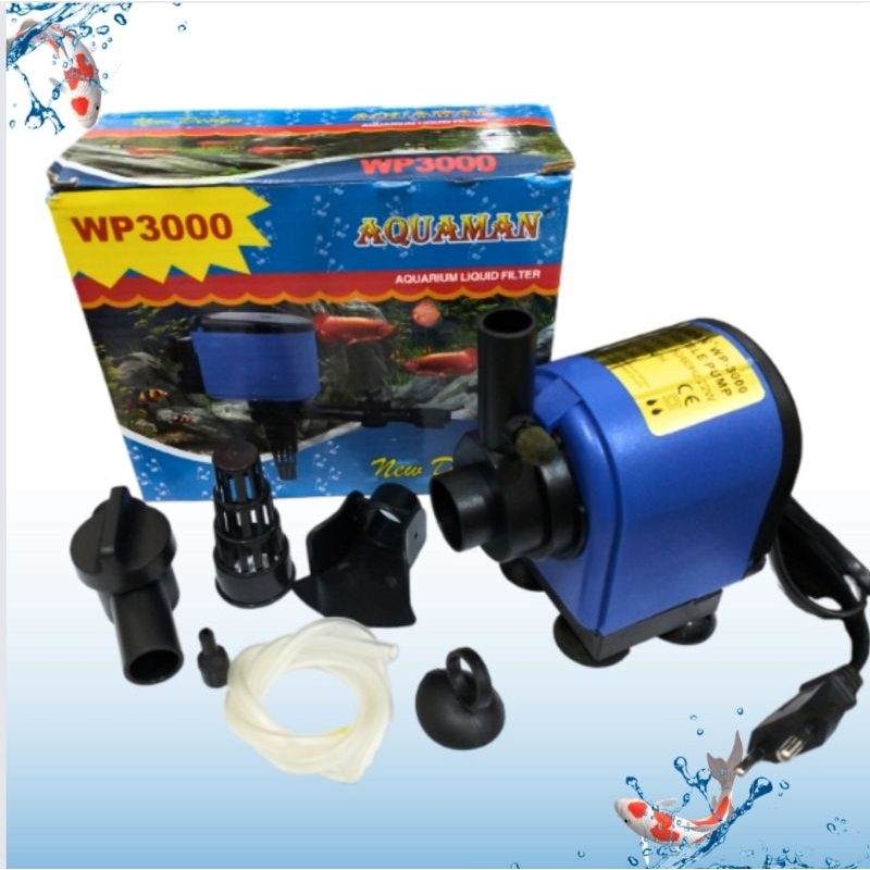 Pompa aquarium kolam AQUAMAN WP 3000