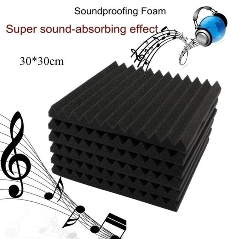 Soundproofing Foam Acoustic Wall Panel Sound Insulation Foam Studio Wall Tiles XUANTING. 
