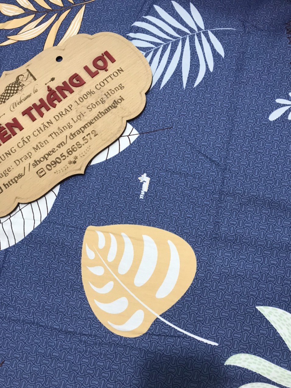 Ga Gối 100% coton 4 món không kèm chăn rất đẹp.