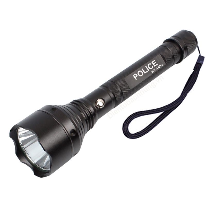 Đèn pin sạc siêu sáng Police HY-1809 ( gồm đèn+pin+sạc )
