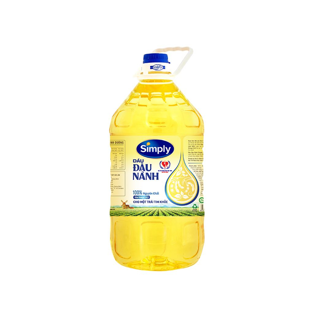 Dầu ăn simply đậu nành 5l