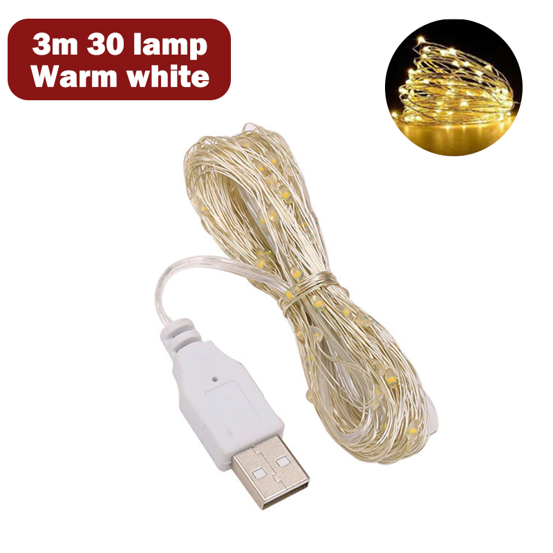 ABL LED String Lights Fairy Light Waterproof String Lights Gift Party Holiday Christmas New Years
