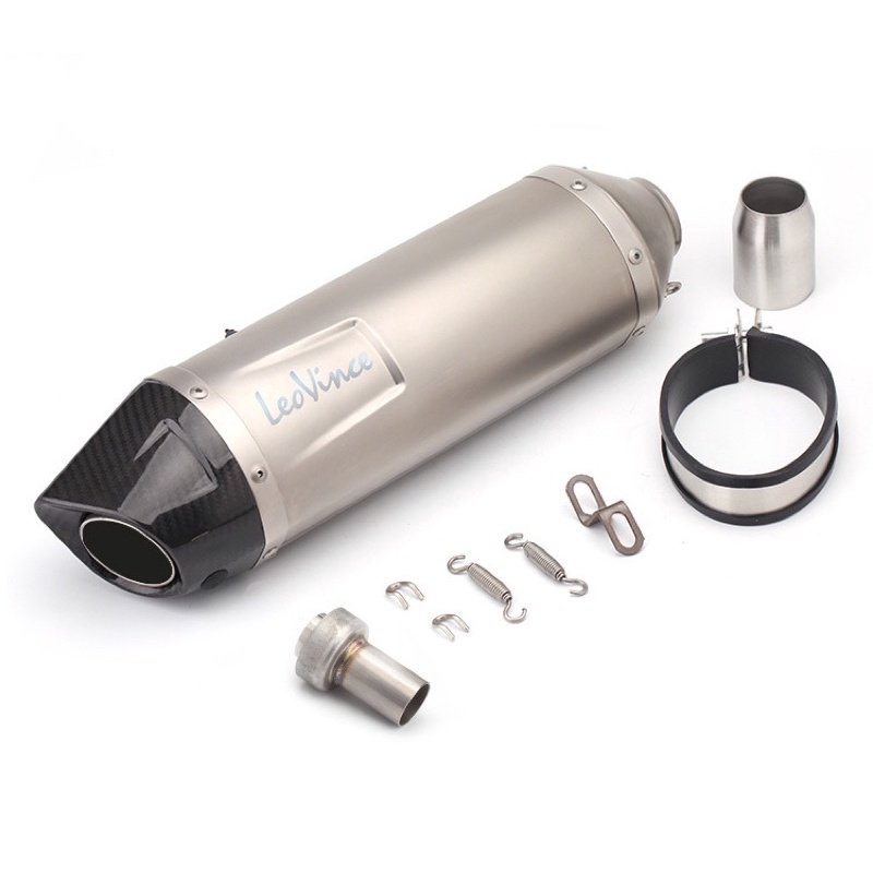 Pô độ leovince sbk - one đầu carbon fitber