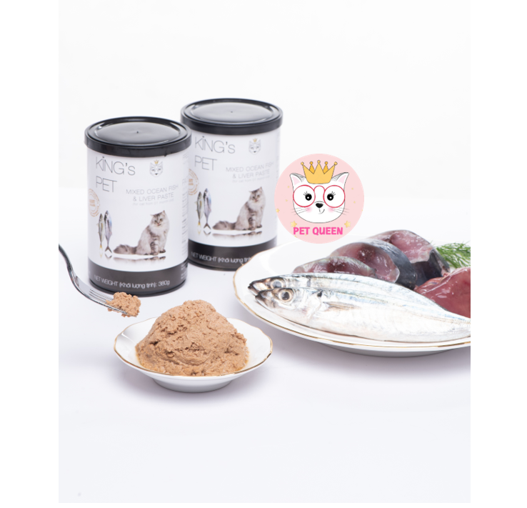Pate King Pet cho Chó Mèo 380g/lon