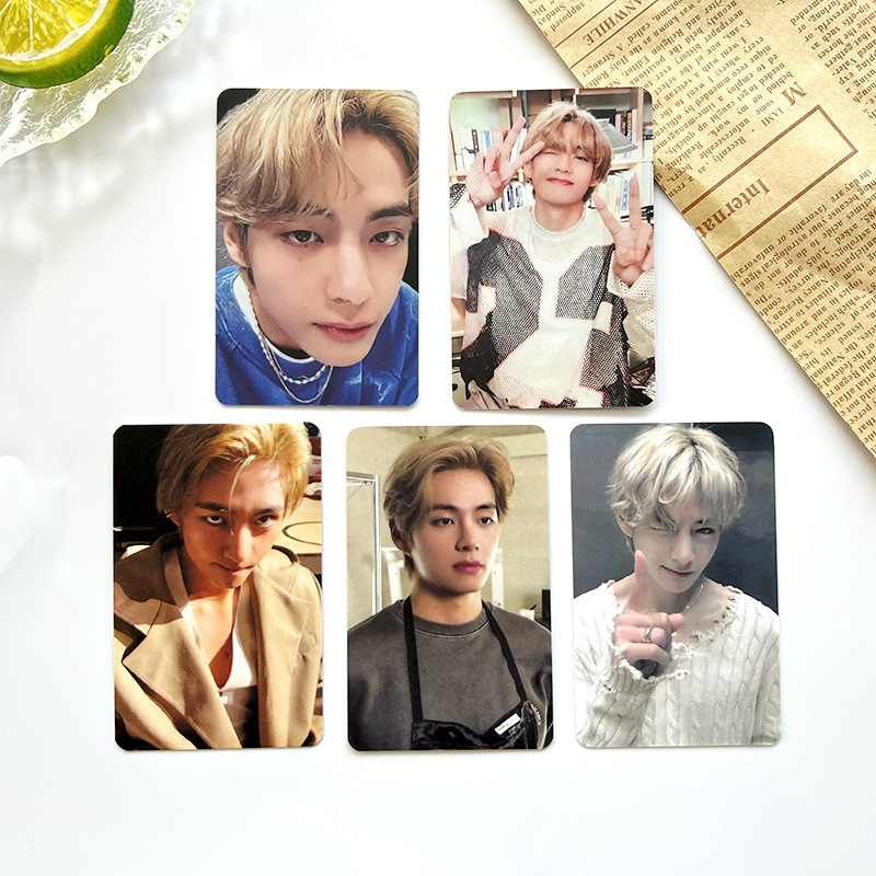 V "Layover" solo Hit Song Card Bonus Card Early Bird Card Universal Special Card Kim Taehyung Peripheral