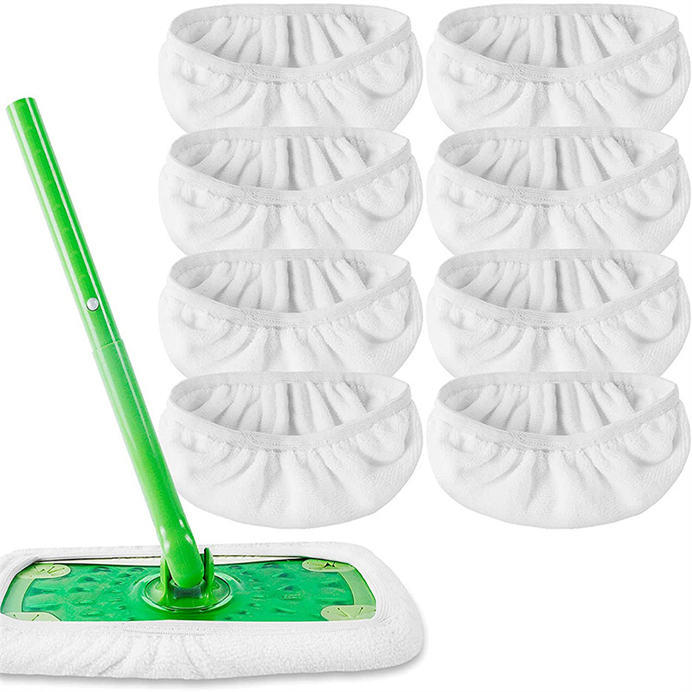 [Itscheaper] phẳng vải lau giẻ lau sàn vi sợi tổng hợp thay thế cho swiffer quét máy lớn phẳng vải lau có thể giặt dễ dàng để thay thế ướt/khô [sẵn sàng trong kho]