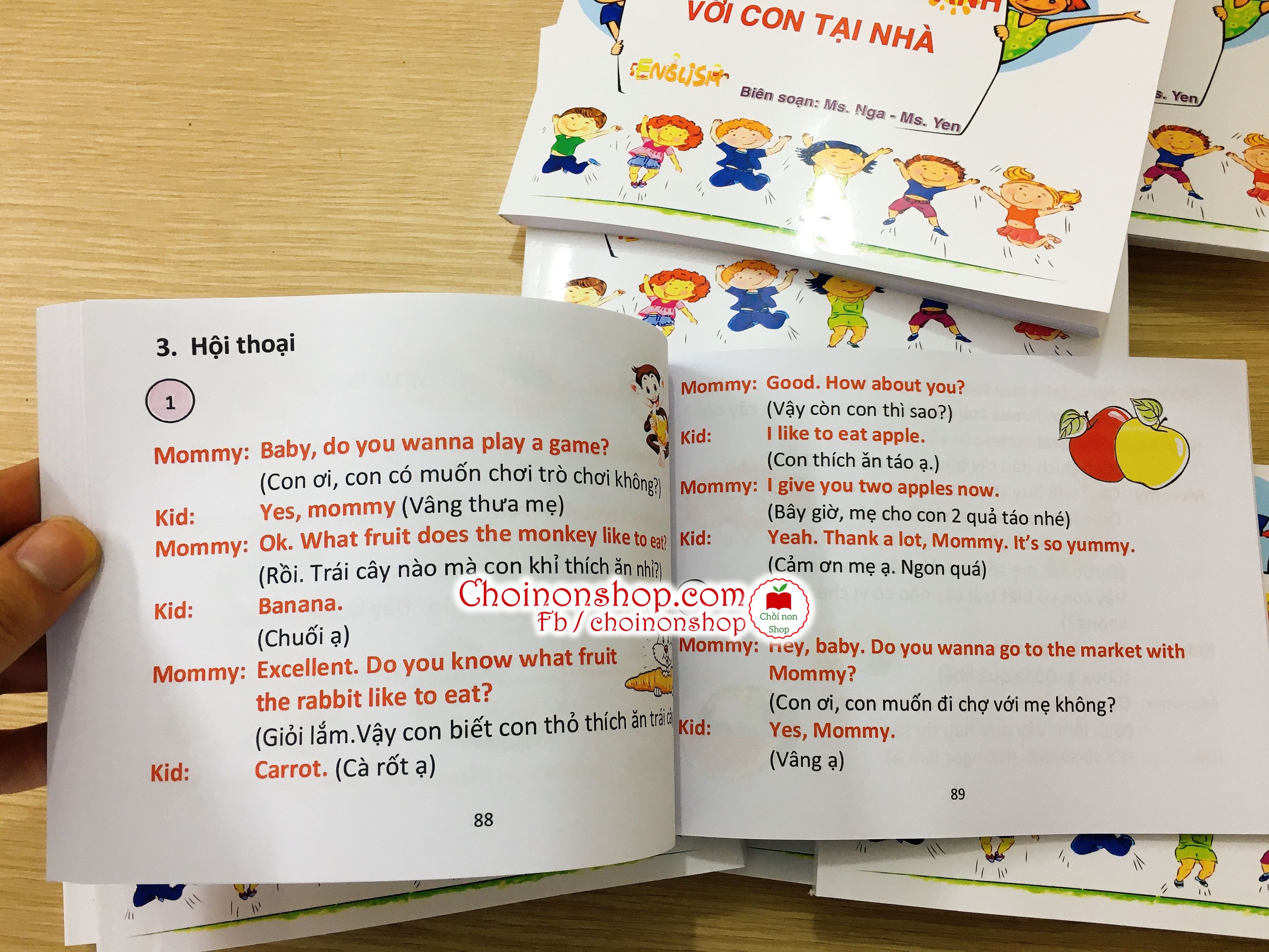 Học liệu - đồng hành cùng con học tiếng anh