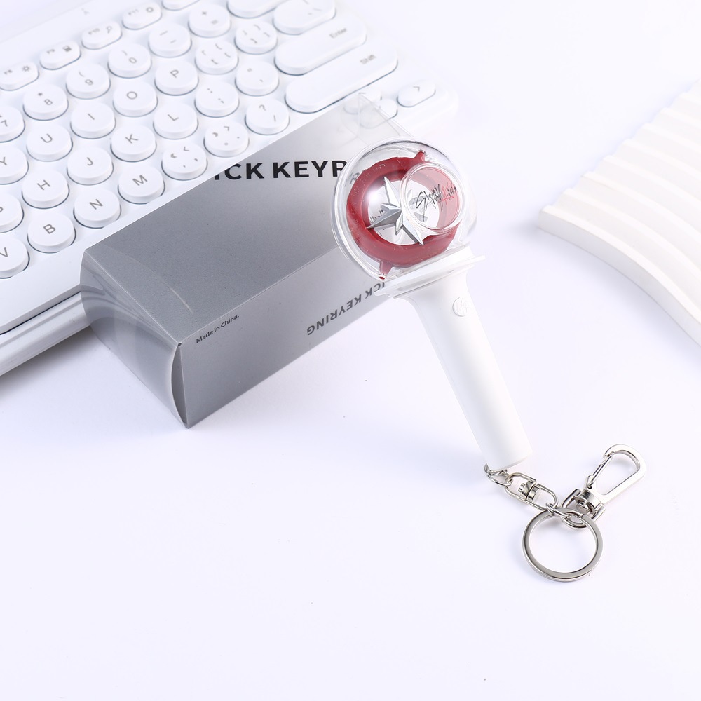 【Shop with Confidence】 【Top selling Idol stray kids Lightstick keyring SKZ mini glow keychain pendant stay gift.