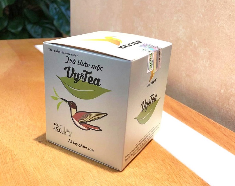 GIAM CÂN VY VA TEA (15 gói, đủ tem. date mới)
