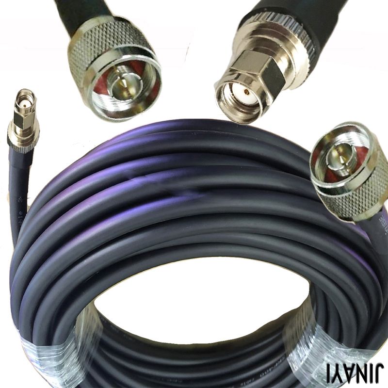 LMR400 N Plug Male to RPSMA Male Connector RF Coax Pigtail Antenna