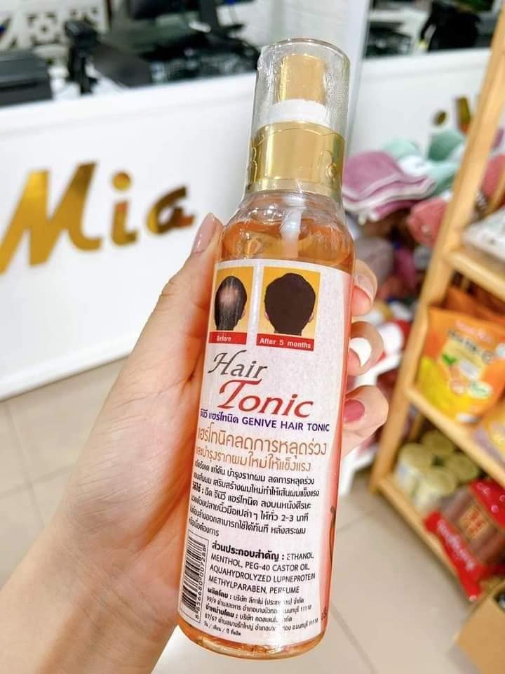 Chai xit kích mọc tóc Genive Hair Tonic Thái Lan