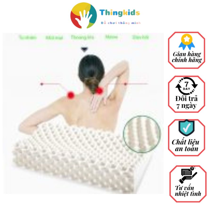 Gối cao su thiên nhiên Ventry - Thingkids