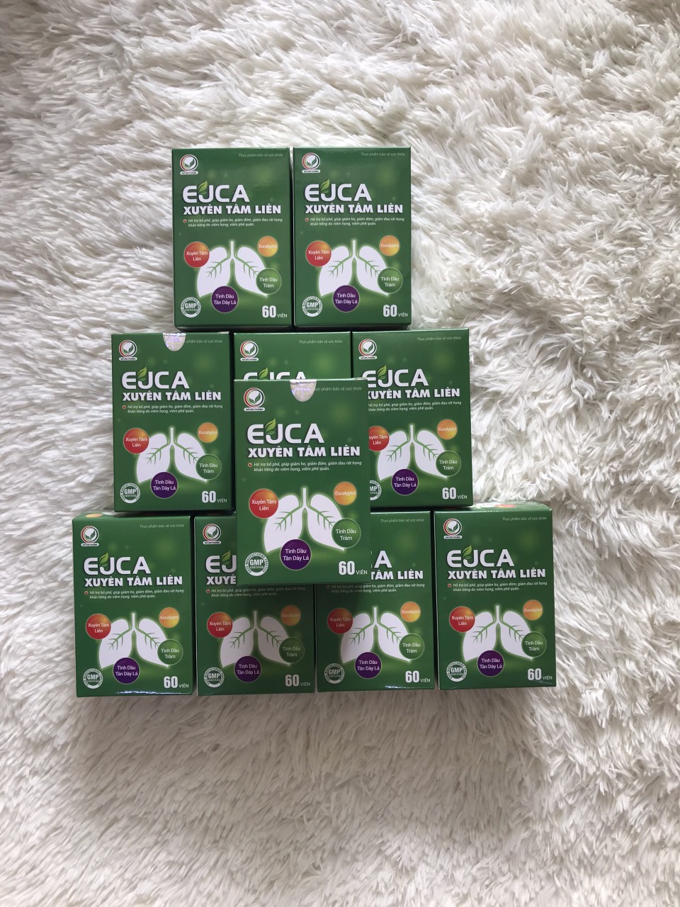 EJCA XUYÊN TÂM LIÊN HỘP 60 VIÊN
