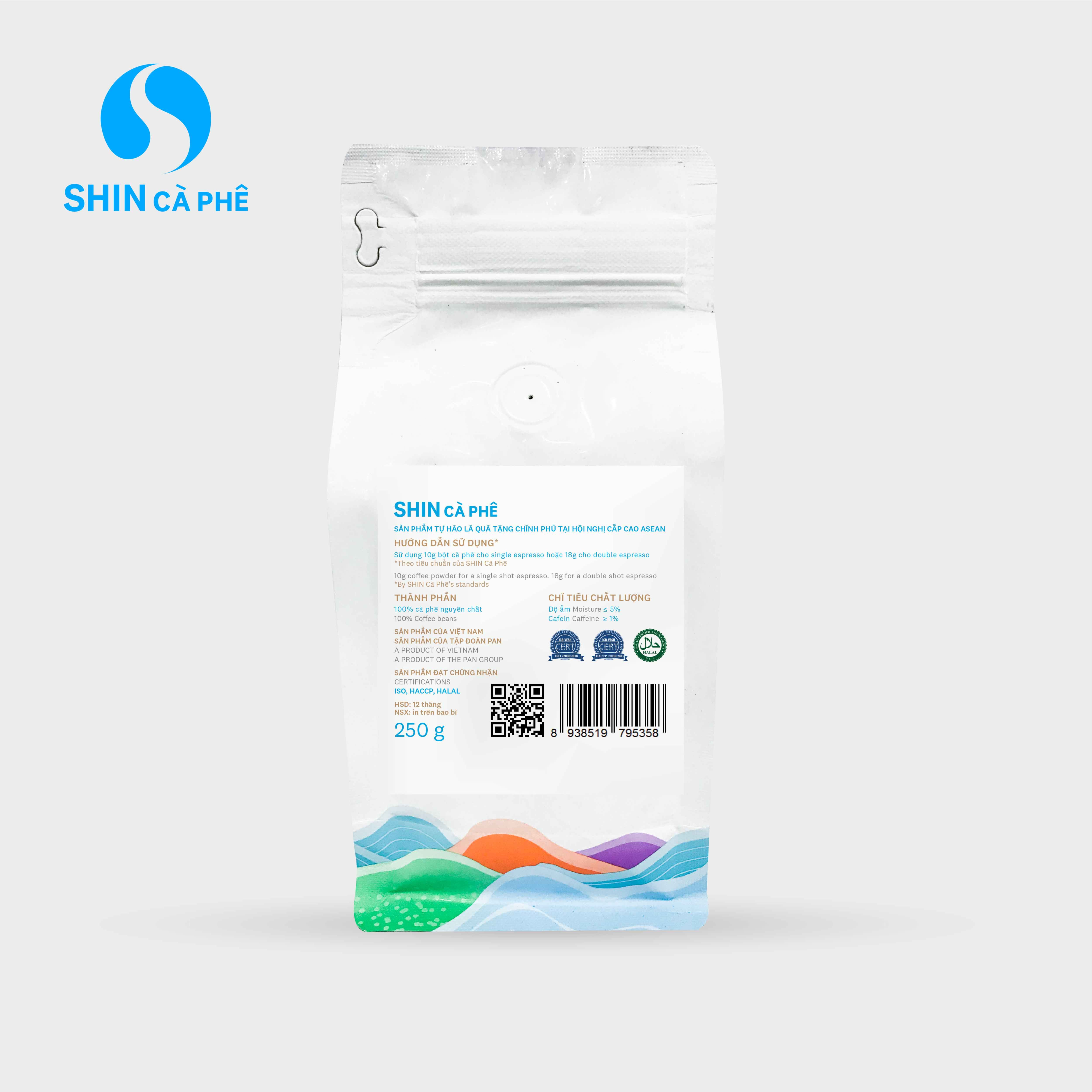 Cà phê Khe Sanh blend - SHIN Cà Phê - Cà phê pha thủ công (Pour Over) - Gói 250g