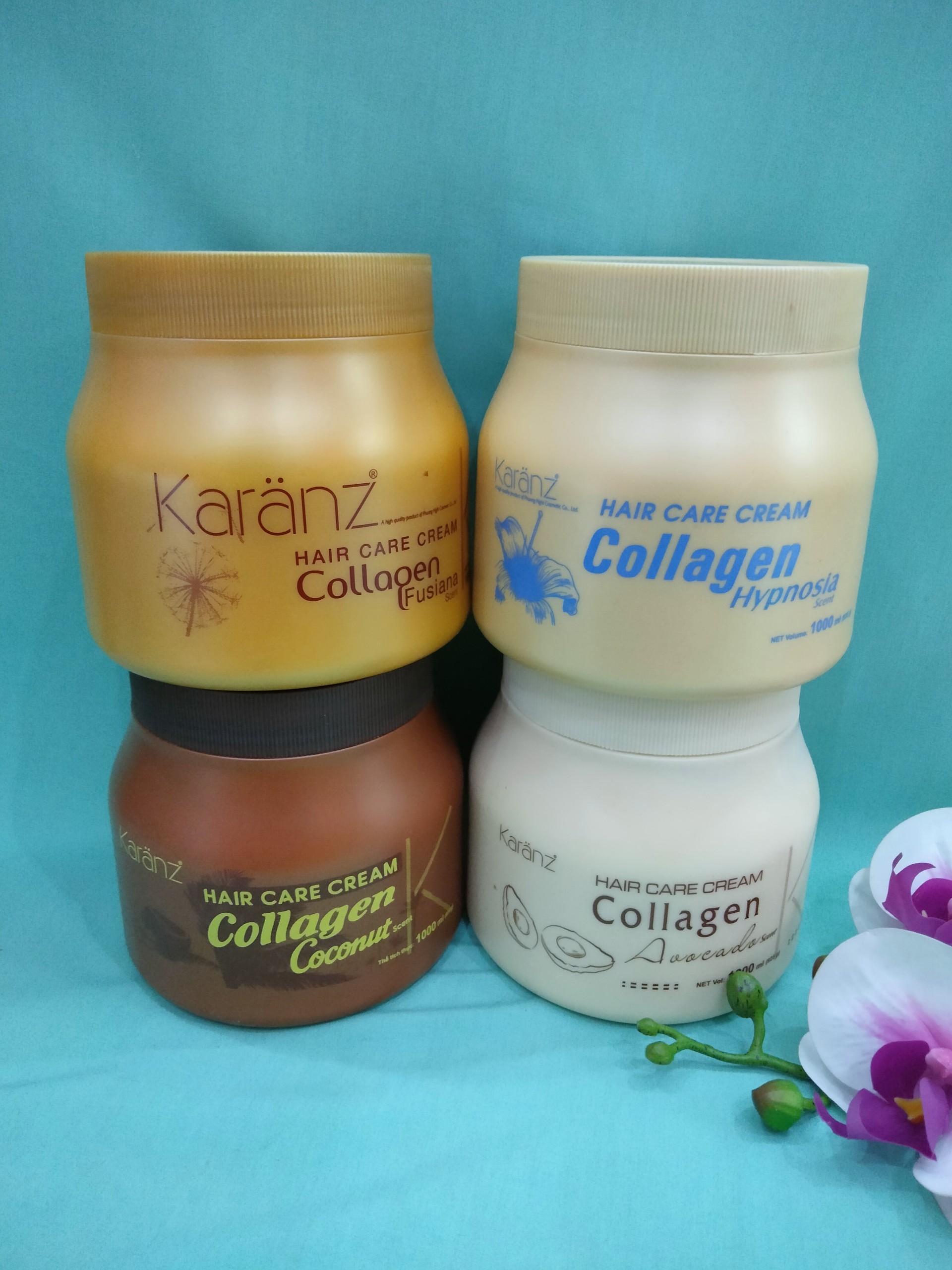 Hấp dầu collagen Karanz 1000ml - Trường Thọ, TĐ