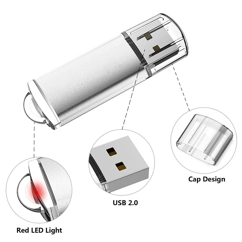 USB Flash Drive High Speed USB 2.0 Flash Drive Clear Cap 64MB/128MB/256MB/512MB/1G/2G/4G High Speed USB Memory Disk For Wedding. 