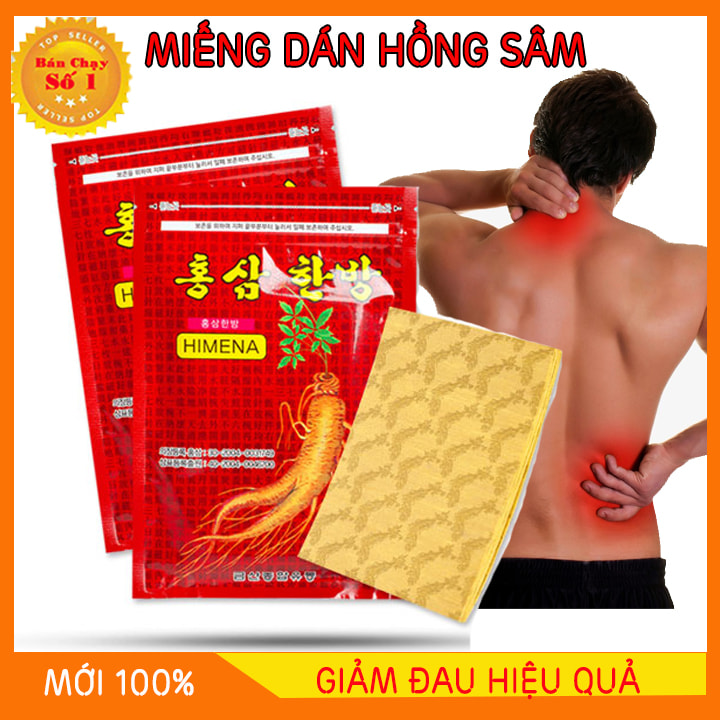 Cao Dán Sâm Đỏ HIMENA Hàn Quốc 20m/túii