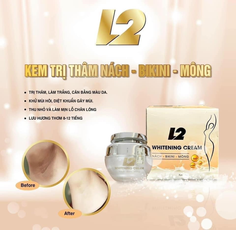 KEM DƯỠNG THÂM NÁCH NÁCH BIKINI L2
