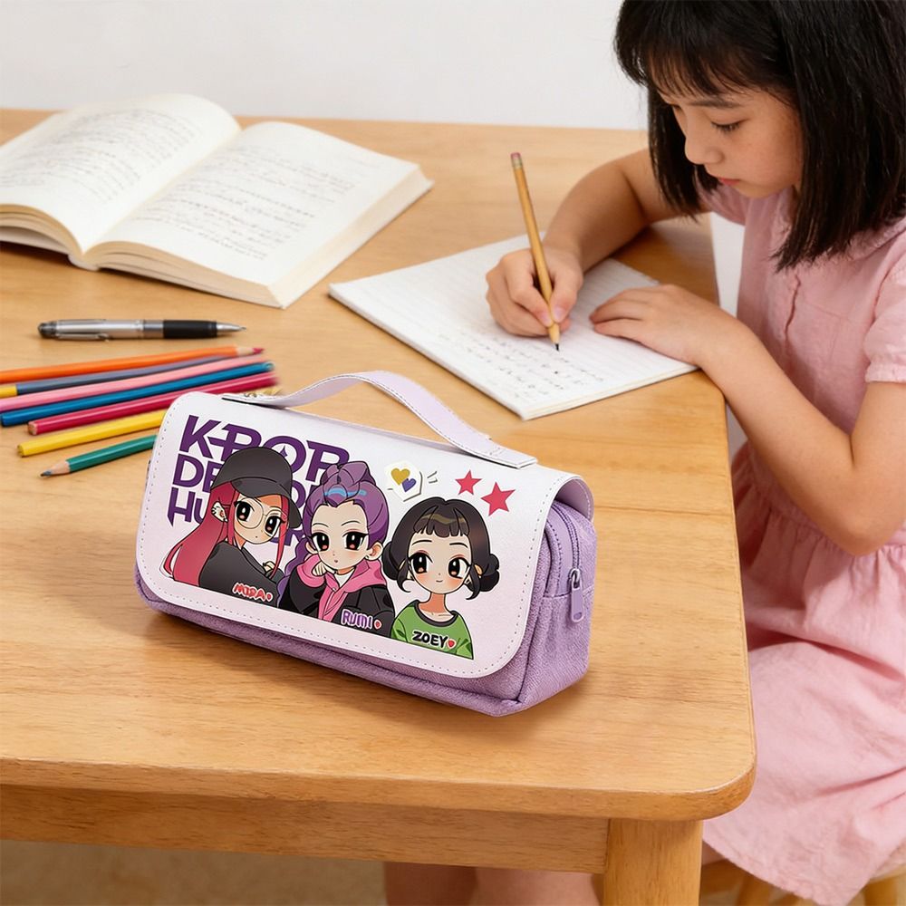 Durable%20Rumi%20Mira%20Zoey%20Kpop%20Demon%20Hunter%20Pencil%20Case%20Large%20Capacity%20Multifunctional%20Cartoon%20Pen%20Bag%20Polyester%20Stationery%20Organizer%20for%20Students%20-%20Image%203