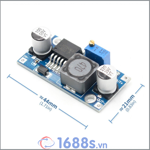 Mạch nguồn giảm áp, hạ áp 3A LM2596S DC-DC