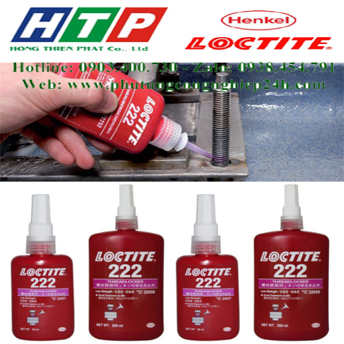Hướng dẫn sử dụng keo loctite 222 - 50ml