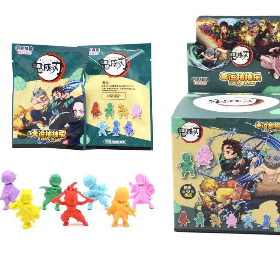 Sanrio Kuromi Eraser Blind Box Mystery Cartoon Eraser box surprise bag