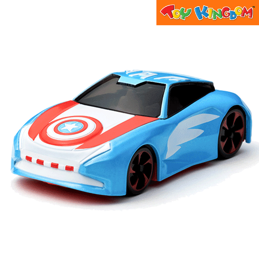 Marvel Racing Car Series Go Collection Captain America Comics Vehicle