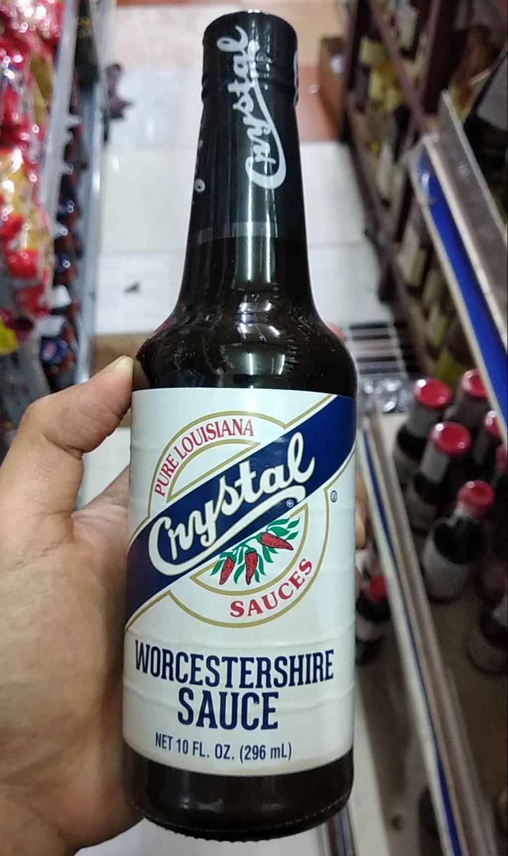 Sốt Worcestershire hiệu Crystal 295ml