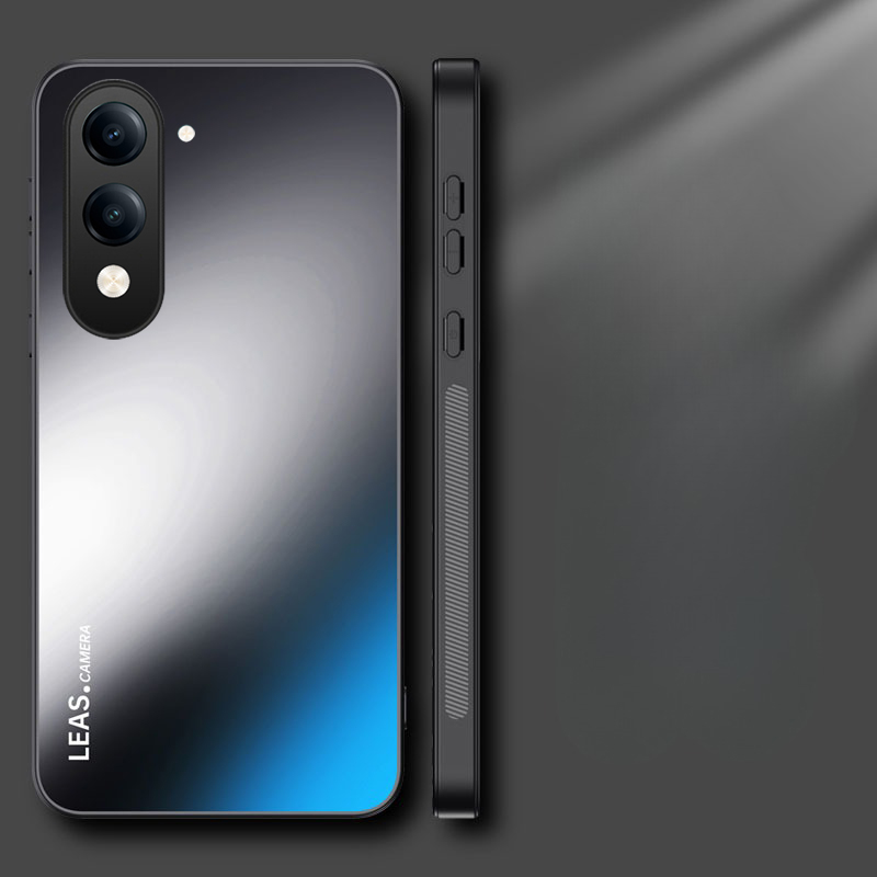 Phone case Vivo Y19S GT Y29S Y29T Shockproof Non-slip Matte meatl anti-fingerprint Hard Back cover Vivo Y04 4G Back cover.