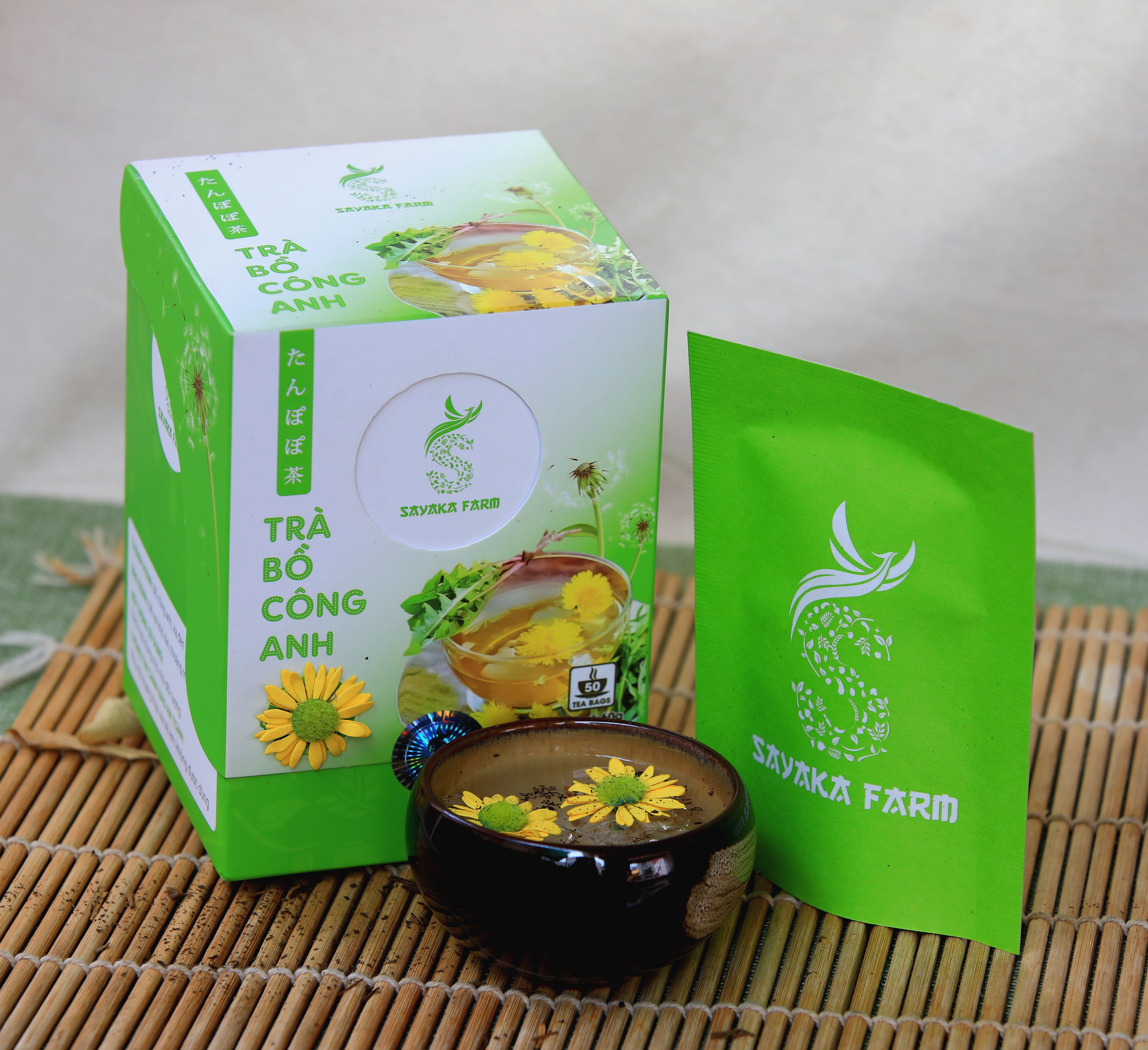 Trà Bồ công anh - SAYAKAFARM (loại 50 túi lọc)