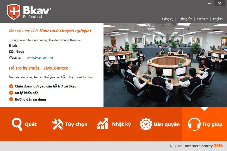 5c phần mềm diệt virus BKAV PRO 2023