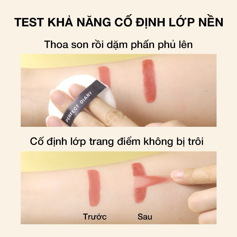 Phấn phủ Perfect Diary kiềm dầu chống thấm nước