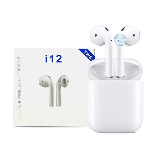Tai nghe bluetooth i12 TWS cảm biến vân tay