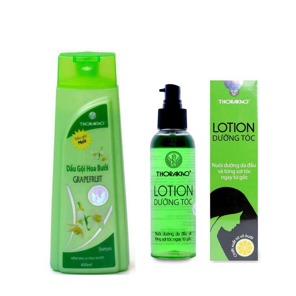 Lotion dưỡng tóc tinh dầu bưởi kích thích mọc tóc Thorakao