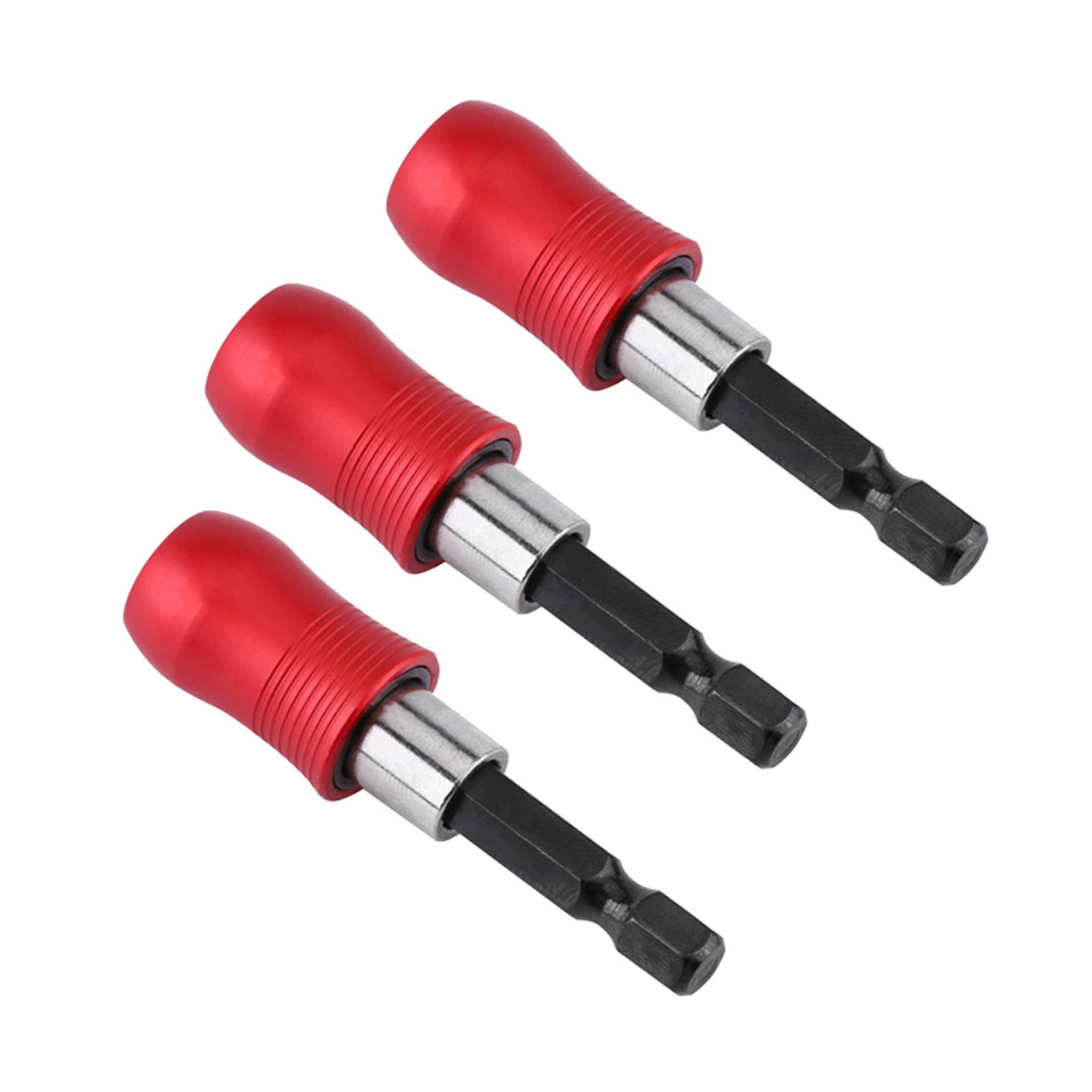 Easy to Use 60mm Extension Bit Holder Suitable for Various Tools Set of 3