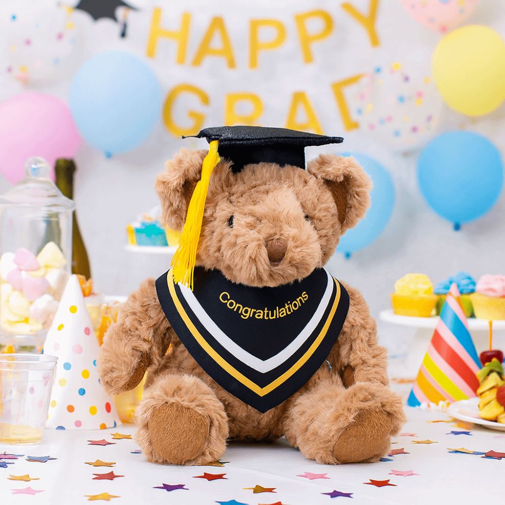 Cartoon Graduation Season Bear Plush Toy Cute Soft Stuffed Graduation ...