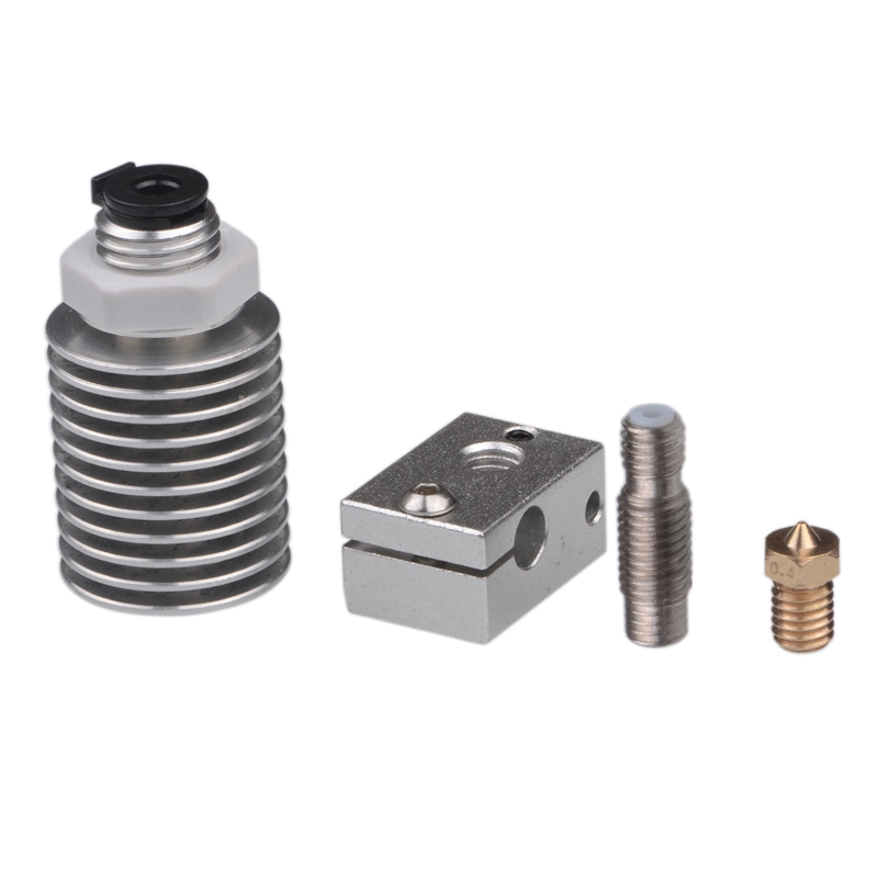 Extruder Head Nozzle Support 1.75mm Filament for E3D V6 Nozzle Heating Head Extruder 3D Printer DIY Parts
