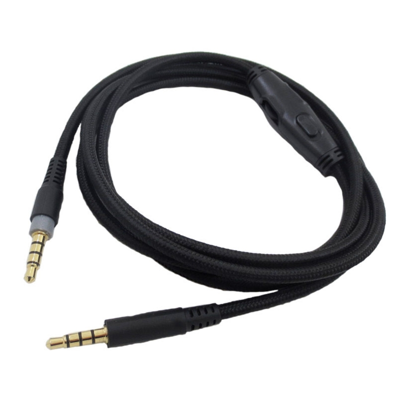 Detachable Gaming Headphone Cable 1.5M 60 inches Long for HyperX Cloud/Cloud  Alp