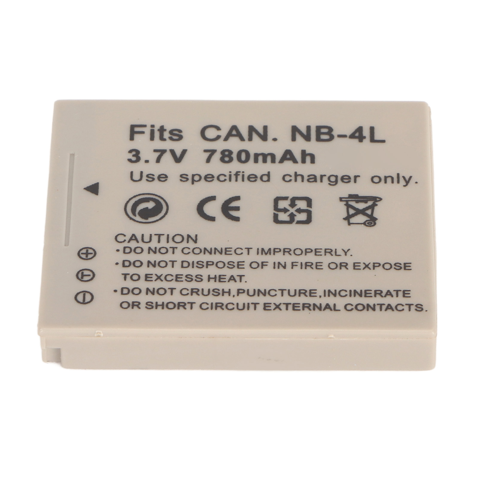Camera Battery Replacement Replacement Camera Lithium Ion Battery 780mAh NB 4L High Capacity Lightweight 3.7V for 115 for 255 for 225 for 120